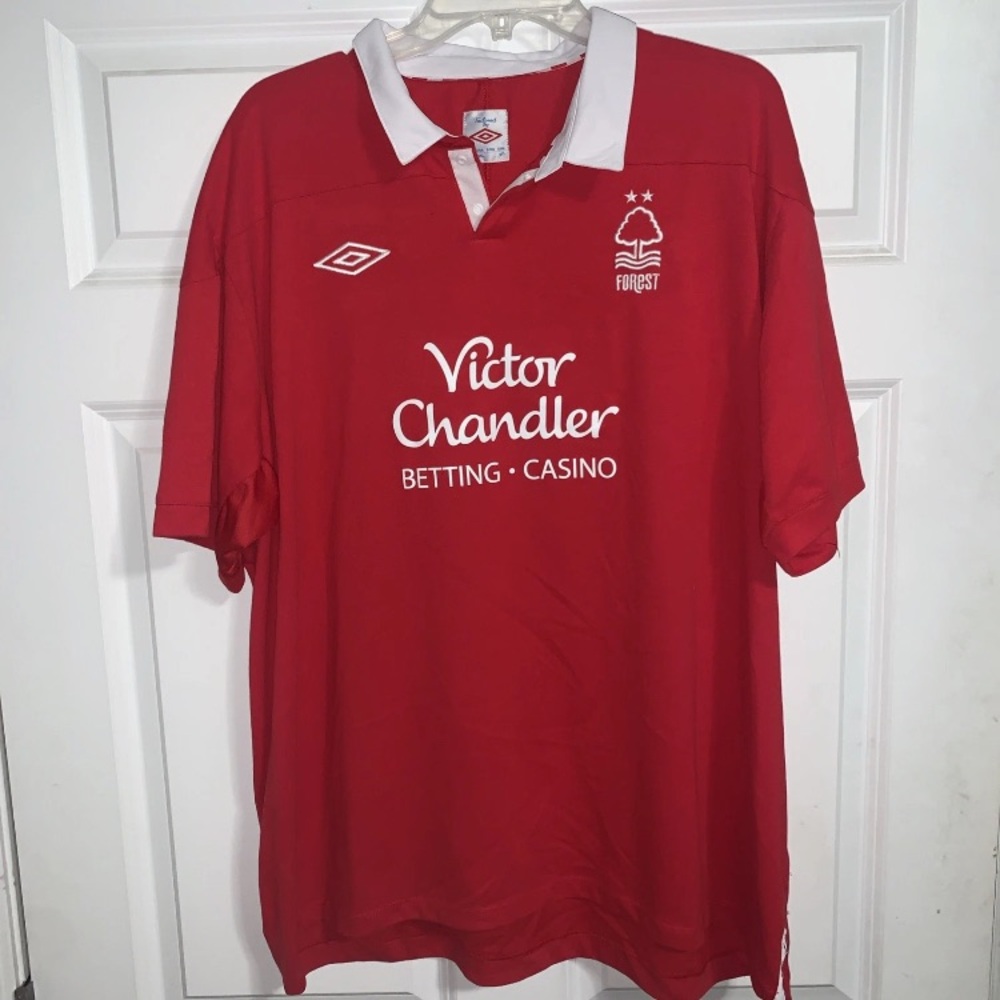 Nottingham Forest Home football shirt 2011 - 2012 rare umbro jersey 3XL